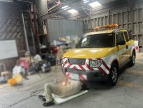 規制車の整備完了しました。